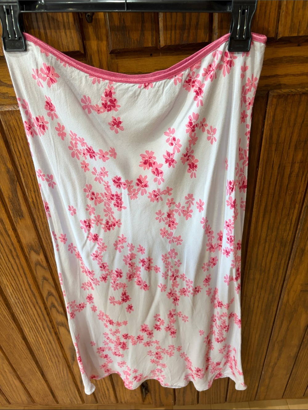 American Eagle Outfitters light gray  with Pink Floral Print  Size 10